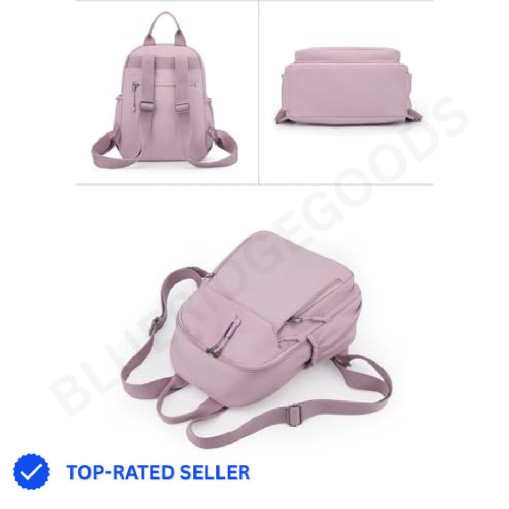 Mini Nylon Backpack Chic Lightweight Daypack Casu… - image 6